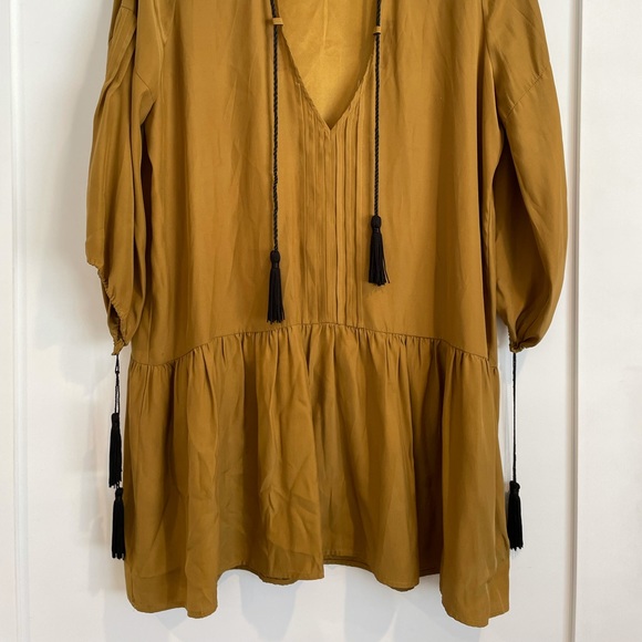 For love and lemons golden flow mini dress - Picture 5 of 5